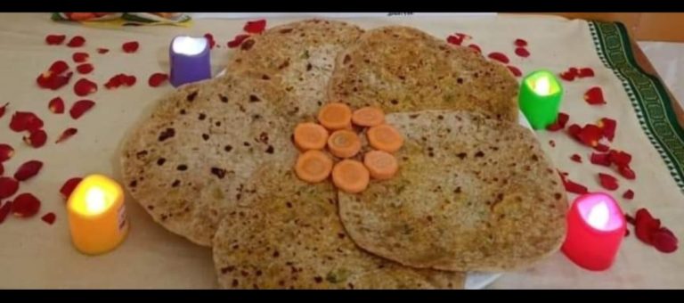 Besan paratha