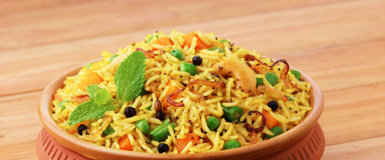 Veg Soya Biryani Recipe
